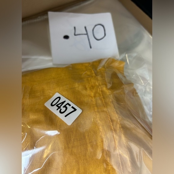 Cut Loose Baggies Linen Pull on minimalist boho adjustable Length cuffed skirt S - Picture 10 of 12